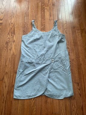 Flax Light Blue Sleeveless Dress Women’s Sz Large